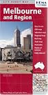 Melbourne City and Region Handy Map by Hema