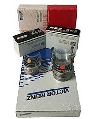 Automotive Parts and Accessories: Chevy GMC 6.0 6.0L VORTEC LQ4 Engine Rering Kit Bearings+Gaskets+Rings 2005 (Specify Sizes) - Victor Reinz King Bearings Fel-Pro Perfect Circle
