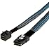 CableCreation Internal Mini SAS HD Cable, Mini SAS SFF-8643 to Mini SAS 36Pin SFF-8087 Cable, Mini SAS 36Pin to SFF-8643 Cable, 0.5M
