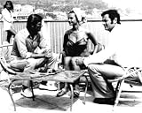 IMOGEN HASSALL MARIA, TONY CURTIS DANNY WILDE ROGER MOORE LORD BRETT SINCLAIR/THE GENERAL/THE ADMIRAL/LADY AGATHA THE PERSUADERS! 11X14 PHOTO