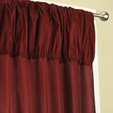 Umbra Roosh Drapery Panel, Cranberry