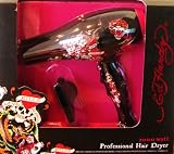 Ed Hardy Vintage Collage 2000 Watt Professional Hair Dryer