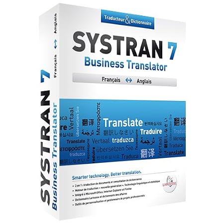 Systran 7 Business Translator Anglais/Francais/Anglais