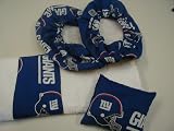 New York Giants Fabric Shoe Cover Rosin Bag Towel Set