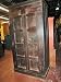Huge Antique India Teak Gujrat Doors Armoire Rustic Wardrobe Cabinet Teak Iron 92x47x30