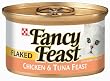 Fancy Feast Gourmet Cat Food, Flaked Chicken & Tuna Feast, 3-Ounce Cans (Pack of 24)