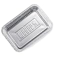 Weber 6415 Small 8-1/2-Inch-by-6-inch Aluminum Drip Pans, Set of 10