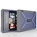 Fire HD 7 (2014 Model) Case - Poetic Fire HD 7 Case [Revolution Series] - [Heavy Duty] [Dual Layer] [Screen Shield] Protective Hybrid Case with Built-In Screen Protector for Amazon Fire HD 7 (2014 Model) 4th Gen Only - Cobalt , Will Not Fit Fire 7