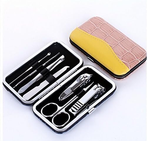 Blackangel(TM)Packed 7 In 1 Professional Manicure / Deluxe Manicure, Pedicure and Grooming Kit,Nail Art Clipper Cutter