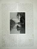 1886 AUSTRALIA MELBOURNE BOAT RIVER YARRA MELBOURNE