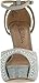 Blossom Womens Vice-126 Bridal Formal Evening Party Ankle Strap High Heel Peep Toe Glitter Sandal
