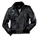 GIPSY LAMMNAPPA LEDERJACKE Falko LNW schwarz Gr. L