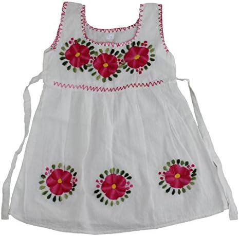 Beautiful Dress for Girls Made in Mexico (Assorted Sizes Available) (4 years)