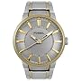 Fossil Men's Round Two-Tone Stainless Steel Watch #FS4405