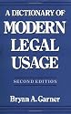 A Dictionary of Modern Legal Usage (Oxford Dictionary of Modern Legal Usage)