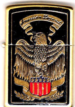 American Legend Lighter ~ Gold Color Lighter