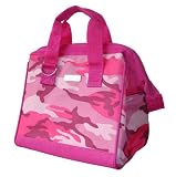Sachi 34-034 Insulated Fashion Lunch Tote, Pink Camo
