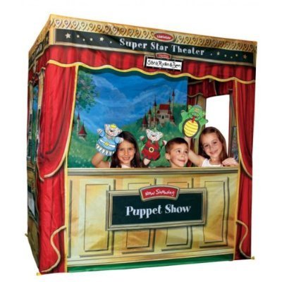 Playhouse Theatre Stage, Puppet, Ticket Booth, & Refreshment Stand