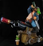 PIRATE WINE HOLDER WITH BOTTLE TOPPER