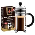 Bodum Chambord Kaffeebereiter (3 Tassen) und Dallmayr Kaffee French Press Selection, gemahlen (250 g), 1er Pack