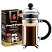 Bodum Chambord Kaffeebereiter (3 Tassen) und Dallmayr Kaffee French Press Selection, gemahlen (250 g), 1er Pack