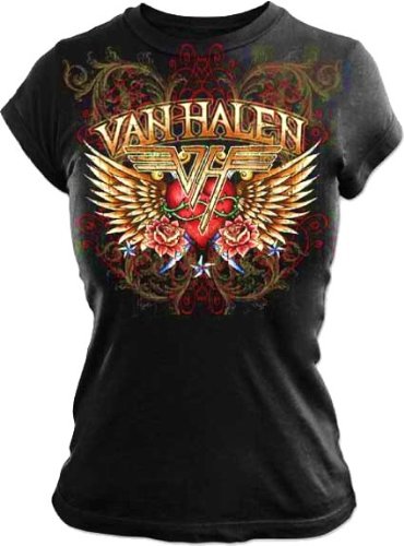 Van Halen Winged Heart Womens / Juniors t-shirt
