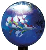 Bird Brain 16040 12-inch Kaleidoscope Gazing Ball - Blue
