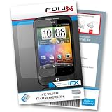 Produkt-Bild: FoliX FX-Clear Displayschutzfolie f&uuml;r HTC Wildfire - Displayschutz kristallklar!