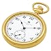 Charles-Hubert, Paris Gold-Plated Open Face Mechanical Pocket Watch