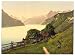 GIANT Wall Sticker of: Urnersee, general view, Lake Lucerne, Switzerland wall sized poster (photochrom) photochrome measured in inches