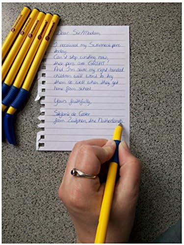 Swanneck Left-Handed Yellow Blue Ink (10 Swanneck Yellow and Blue Ink)