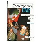 Contemporary Italy: Economy, Society and Politics Since 1945