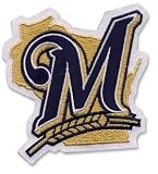 Milwaukee Brewers M MLB Baseball Team Logo Patch