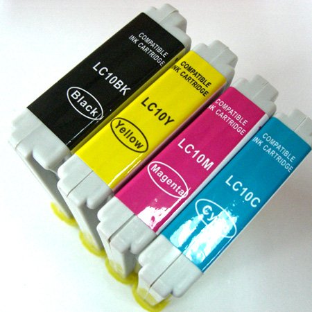 BROTHER（ブラザー）用互換インク LC10-4PK LC10系 4色セット