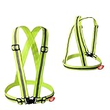 Govivo Reflective Safety Vest Sports Gear, Be Seen and Stay Safe on the Roads at Nighttime