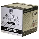 SLEEP TITE by Malouf Mattress Protector - 100% Waterproof - Eliminates Dust Mites - 15 Year Warranty
