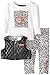Calvin Klein Baby Girls' Vest with Tee and Animal Print Pants