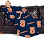 Syracuse Orangemen Adult Comfy Throw Blanket with Sleeves