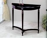 Coaster Traditional Entry Way Console Table/Hall Table, Cherry Finish