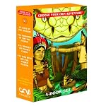 Lost on the Amazon/Prisoner of the Ant People/Trouble on Planet Earth/War with the Evil Power Master (Choose Your Own Adventure 9-12) (Box Set 3) book cover