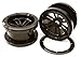 Integy RC Model Hop-ups OBM-23040BLACK CNC Machined Alloy D6 Spoke Beadlock 2.2 Wheels(2) Axial Ridgecrest & Wraith