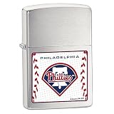 Philadelphia Phillies Brushed Chrome Lighter