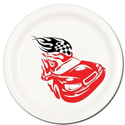 Race Car Dessert Plate(8/pkg)