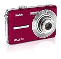 Kodak M1063 Digitalkamera (10 Megapixel, 3fach optischer Zoom, 2,7'' LCD-Farbdiplay)  rot
