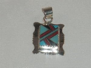 Multi Stone Jewelry Silver Pendant - PD-0058