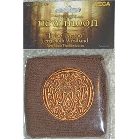 NECA Twilight new moon "Tribe Tattoo" Terrycloth Wristband team Jacob