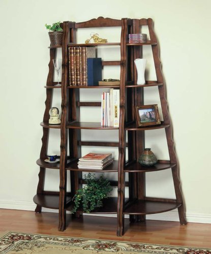 3 PCs Large Bookcase Set