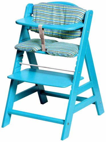 Childrens Toyshop  Third Party New : Hauck 668153 - Hochstuhleinlage 2teilig Multicolor blau