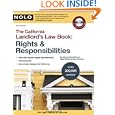 California Landlord's Law Book: Rights and Responsibilities by David Brown Attorney, Ralph Warner Attorney, and Janet Portman Attorney
