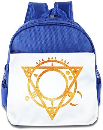 School Bag Ancient Mystical Magic Supernatural Children Backpacks Cute RoyalBlue Bags